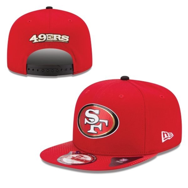 San Francisco 49ers Snapback Red Hat 1 XDF 0620